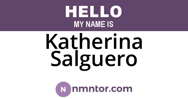 Katherina Salguero