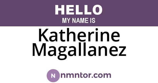 Katherine Magallanez