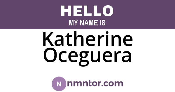 Katherine Oceguera