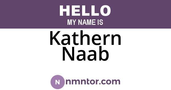 Kathern Naab