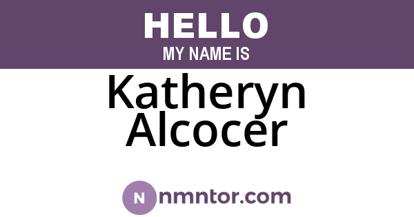 Katheryn Alcocer