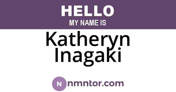 Katheryn Inagaki