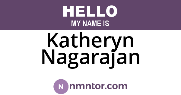 Katheryn Nagarajan