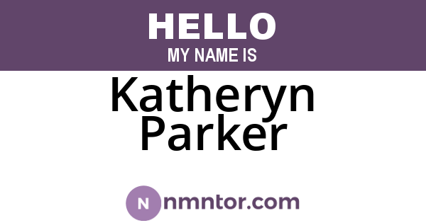 Katheryn Parker