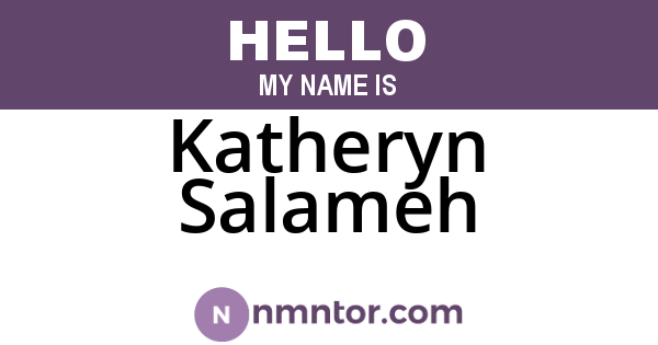 Katheryn Salameh