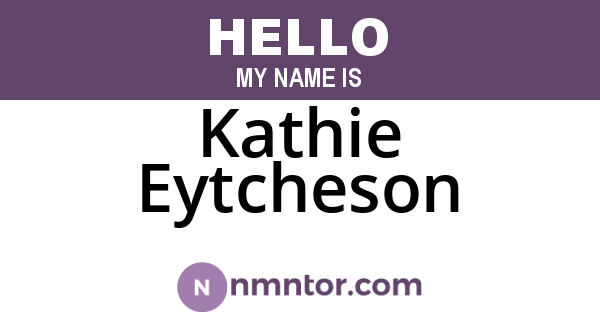 Kathie Eytcheson