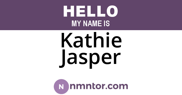 Kathie Jasper