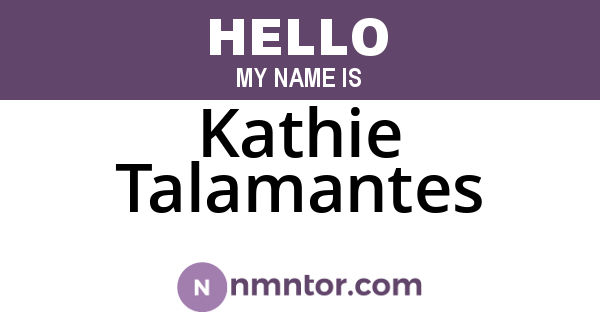 Kathie Talamantes
