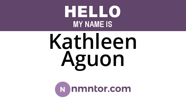 Kathleen Aguon