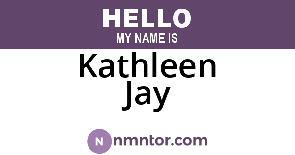 Kathleen Jay