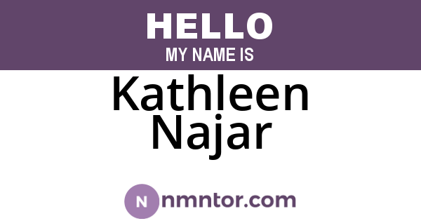 Kathleen Najar