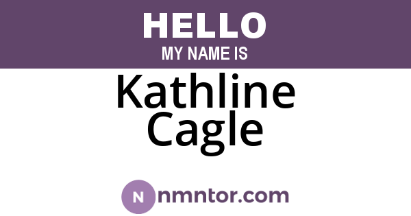 Kathline Cagle
