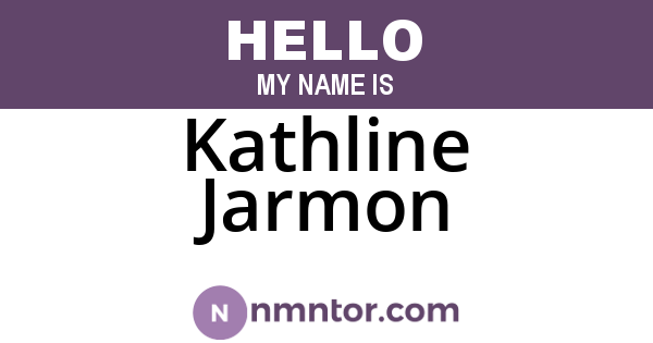 Kathline Jarmon