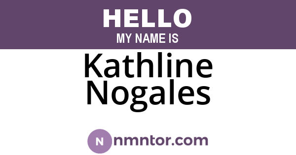 Kathline Nogales