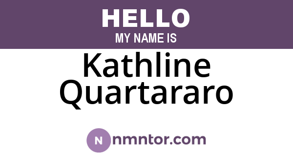Kathline Quartararo