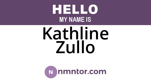 Kathline Zullo