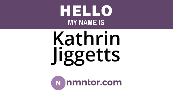 Kathrin Jiggetts
