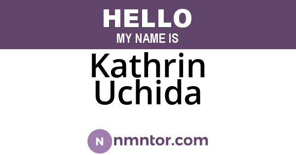 Kathrin Uchida