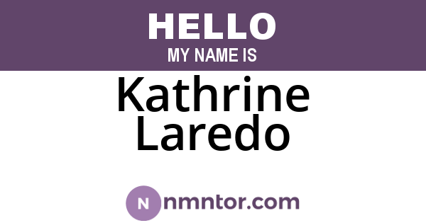 Kathrine Laredo