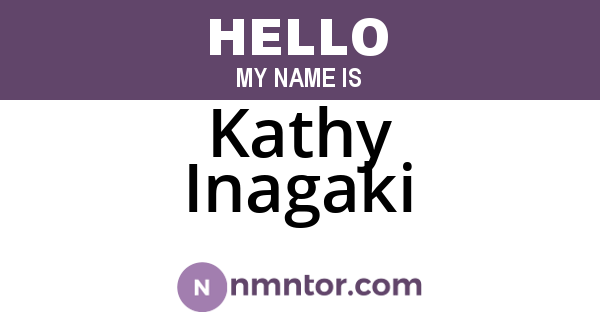 Kathy Inagaki