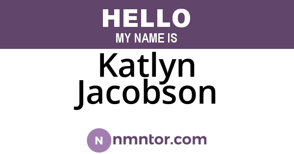 Katlyn Jacobson