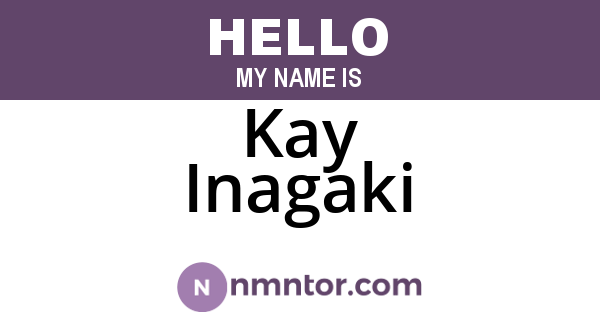 Kay Inagaki