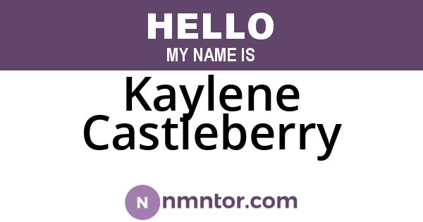 Kaylene Castleberry