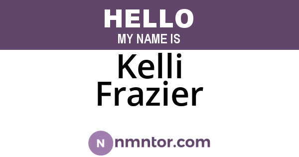 Kelli Frazier