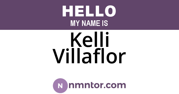 Kelli Villaflor