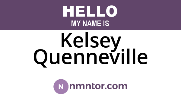 Kelsey Quenneville