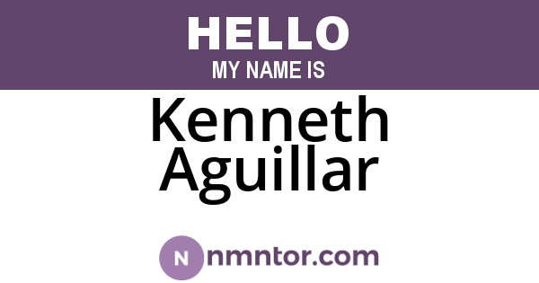 Kenneth Aguillar
