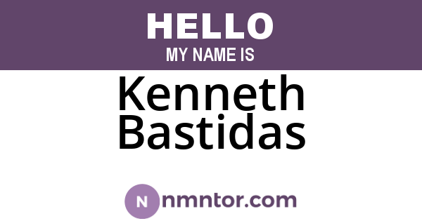 Kenneth Bastidas