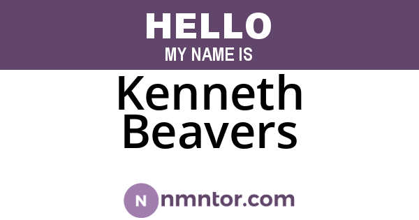 Kenneth Beavers