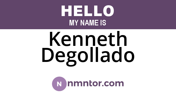 Kenneth Degollado