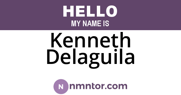 Kenneth Delaguila