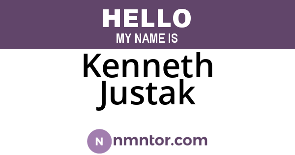 Kenneth Justak