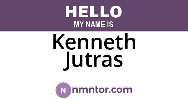 Kenneth Jutras