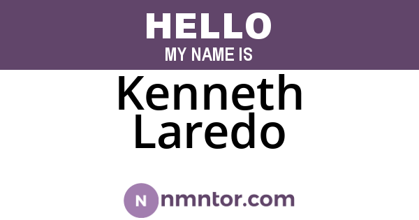Kenneth Laredo