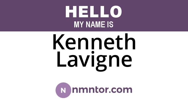 Kenneth Lavigne