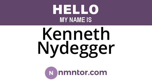 Kenneth Nydegger
