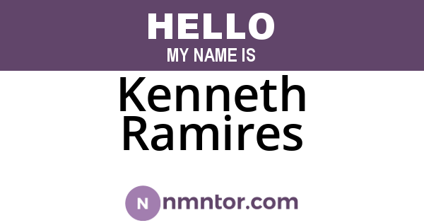 Kenneth Ramires