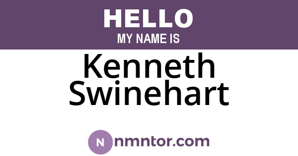 Kenneth Swinehart