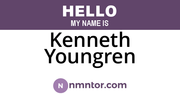 Kenneth Youngren
