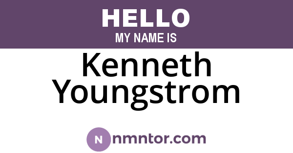 Kenneth Youngstrom