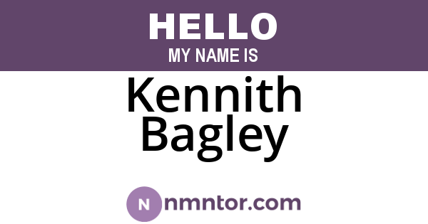 Kennith Bagley