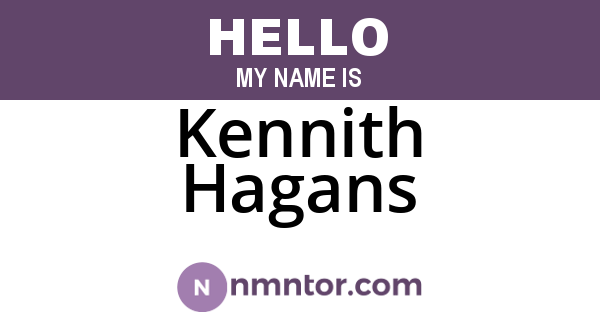 Kennith Hagans
