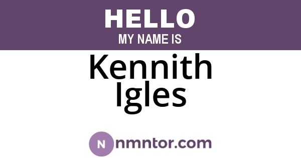 Kennith Igles