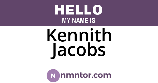 Kennith Jacobs