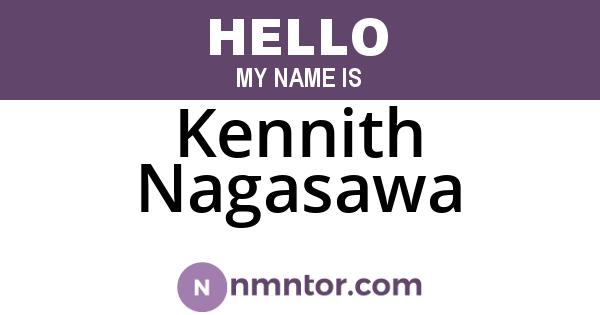 Kennith Nagasawa