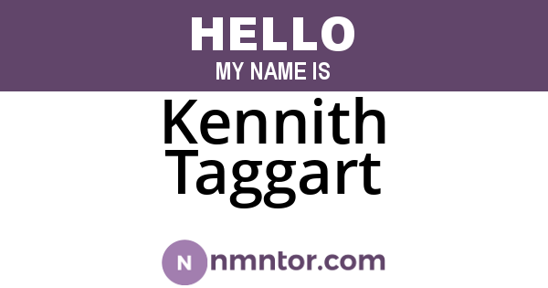 Kennith Taggart